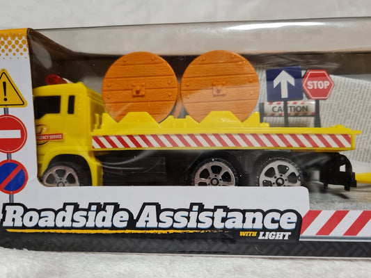 ToiToys Strassenfahrzeug Bauwagen mit Licht (A)