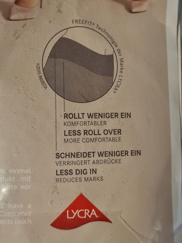 2 Paar Disée comfort Tights Feinstrumpfhose 20 Den braun Gr. 38-40 (A)