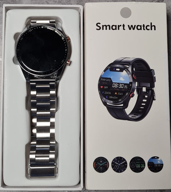 Herren Smart Watch schwarz (B)