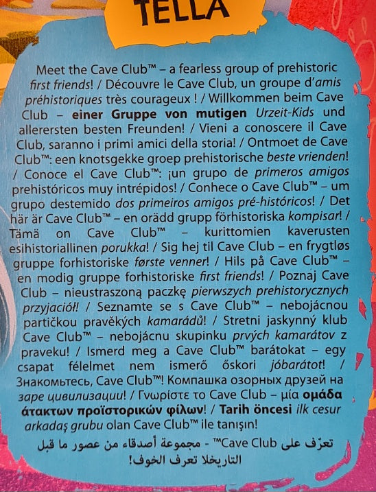Mattel Cave Club Puppe ca. 20 cm Tella mit Hunch (A)