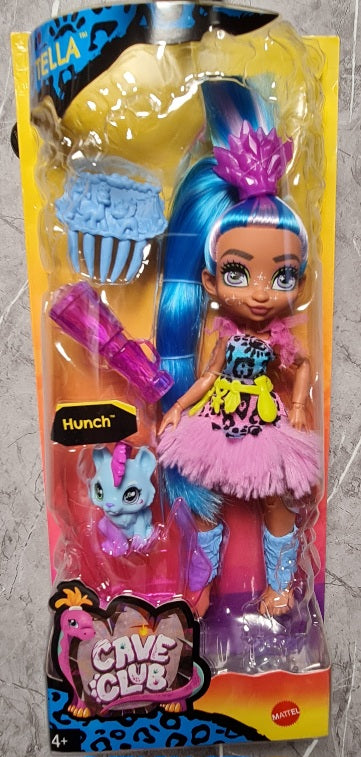 Mattel Cave Club Puppe ca. 20 cm Tella mit Hunch (A)