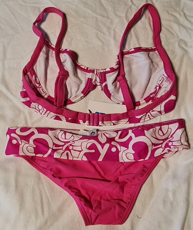Arena Lansy Damen Bügel Bikini fuchsia/white Gr. 36