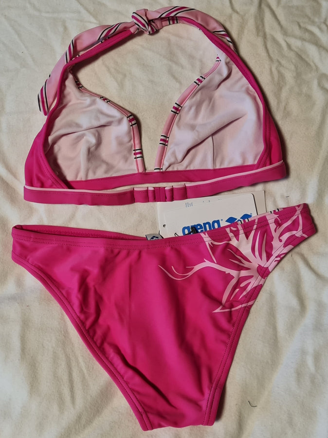 Arena Lessies Damen Bikini fuchsia, bubble pink multi Gr. 34 und 38 NEU (A)