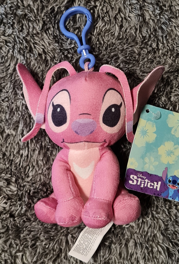 Disney Stitch Bagclip Schlüsselanhänger 3-fach sortiert ca. 11,5 cm NEU (A)