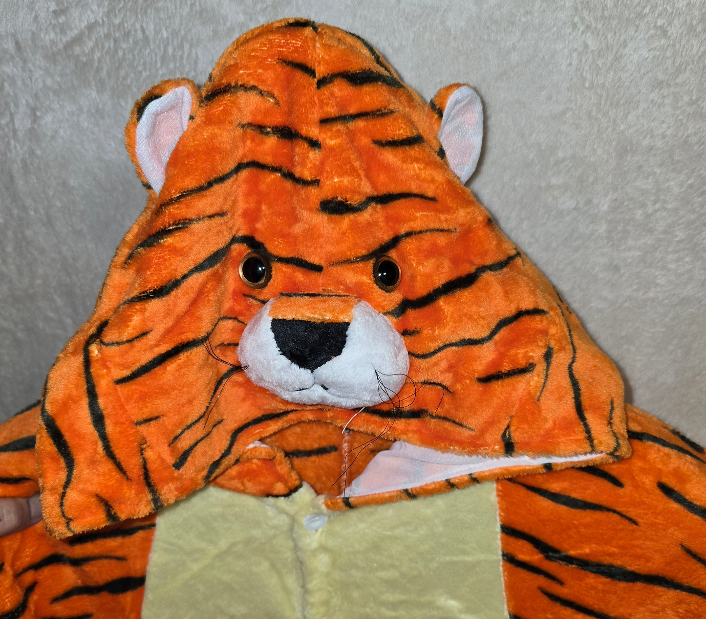 Tiger Kostüm Plüsch Gr. M ca. 162-168 cm oder L ca. 168-174 cm