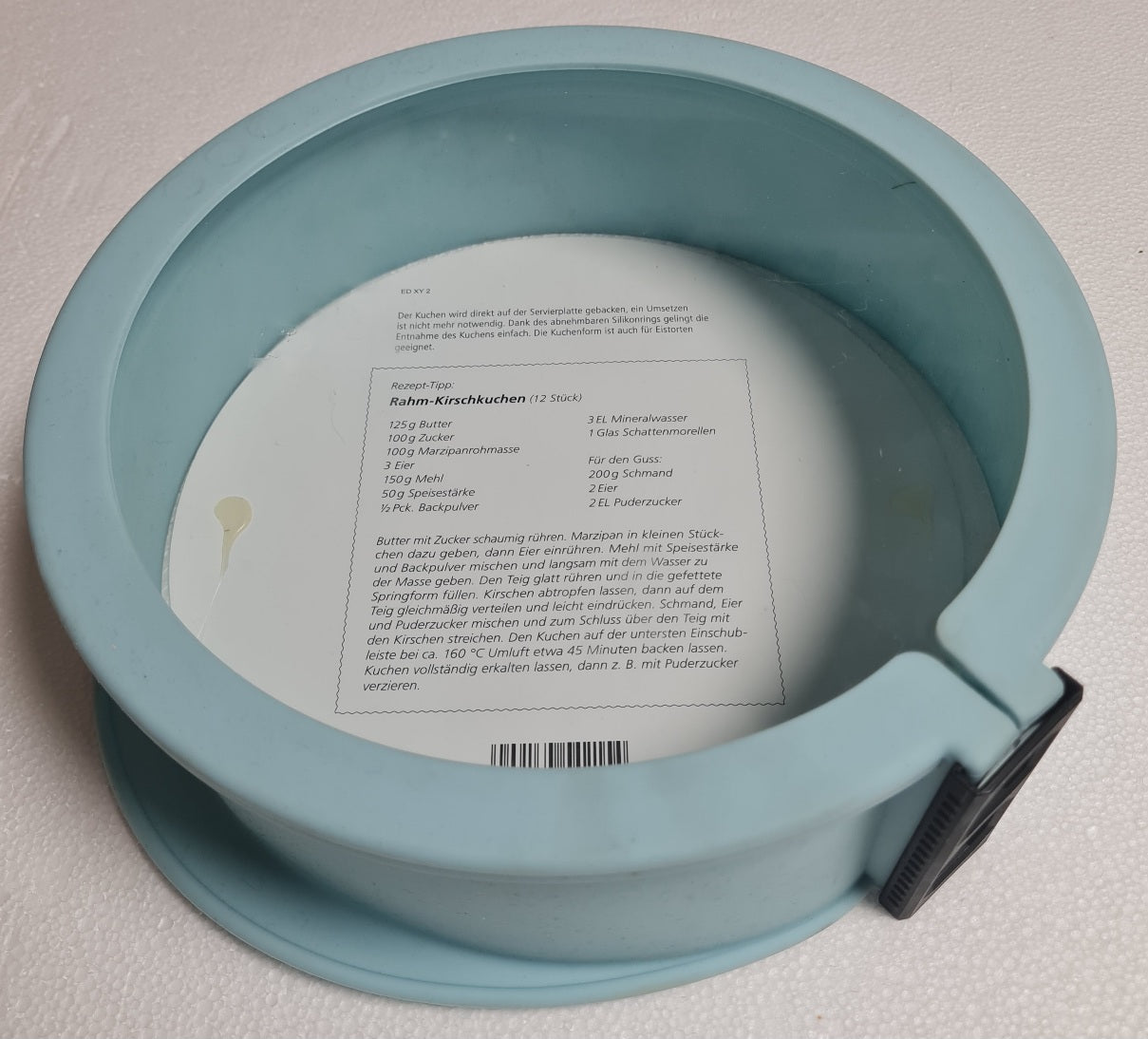 Wenco Kuchenform/Springform mit Glasboden D 22 cm (B)