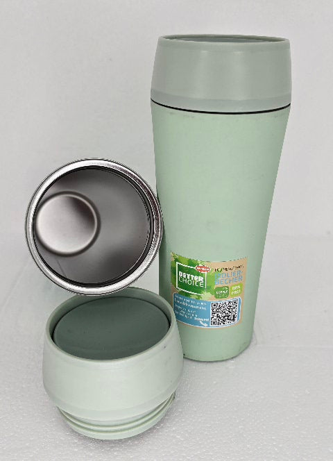 Isolierbecher Thermobecher in pastellgruen 0,4 l (B)