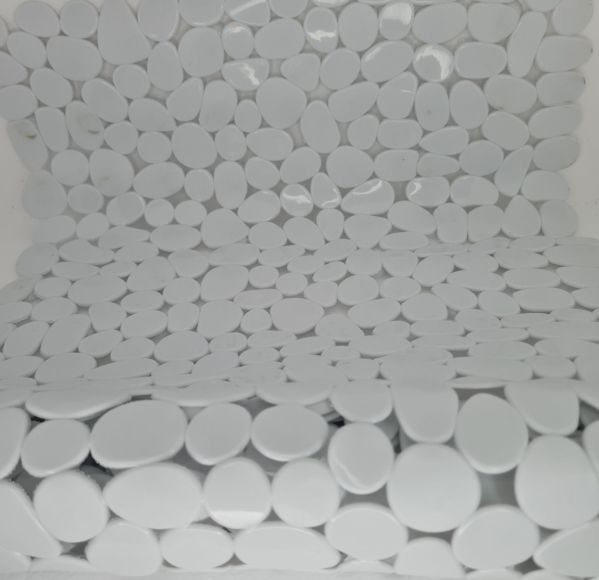 Wenco Wanneneinlage XXL in weiß Steinoptik 89 x 40 cm (A)