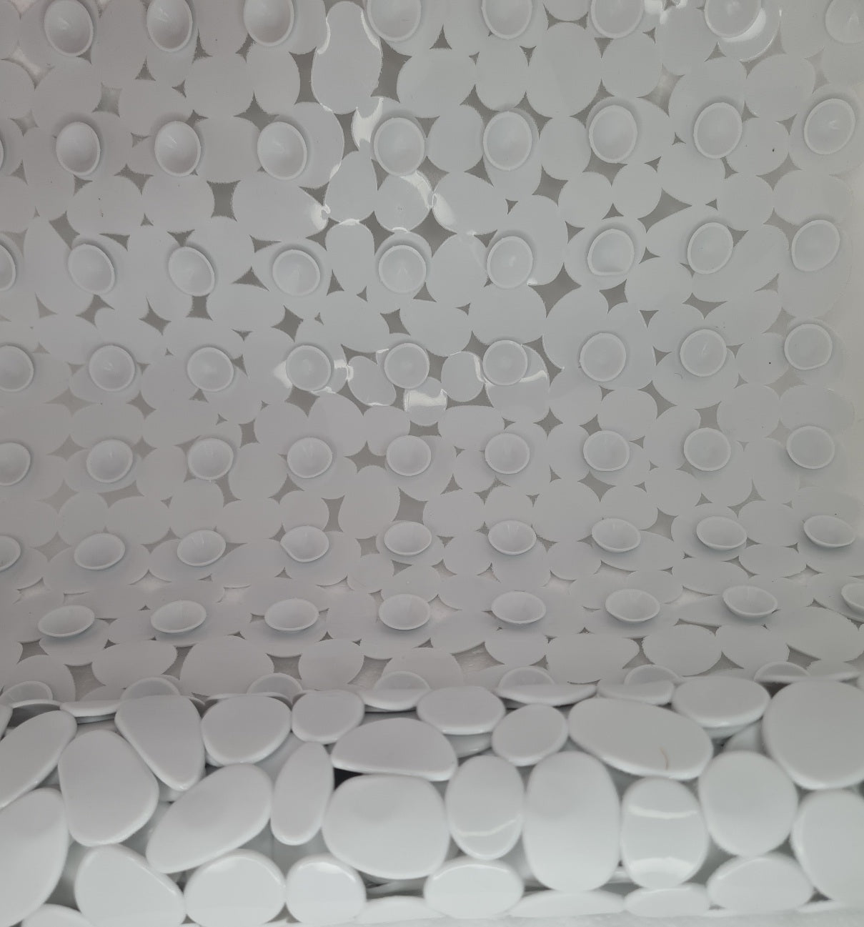 Wenco Wanneneinlage XXL in weiß Steinoptik 89 x 40 cm (A)