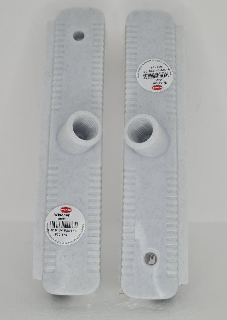 Wenco Wischer fuer Steinfußboden 27cm breit schwarz/weiße Borsten (B)