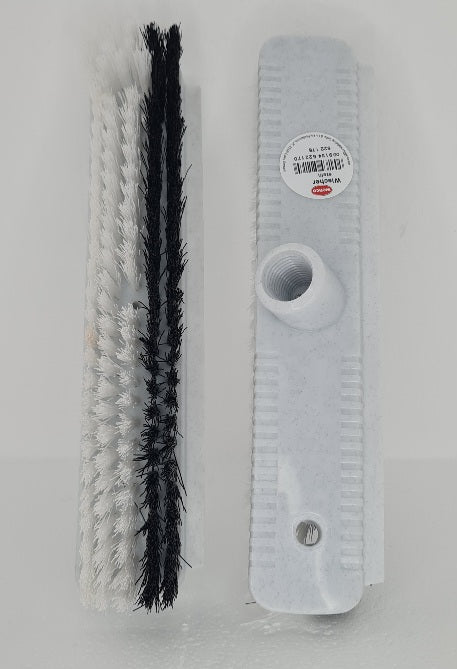 Wenco Wischer fuer Steinfußboden 27cm breit schwarz/weiße Borsten (B)