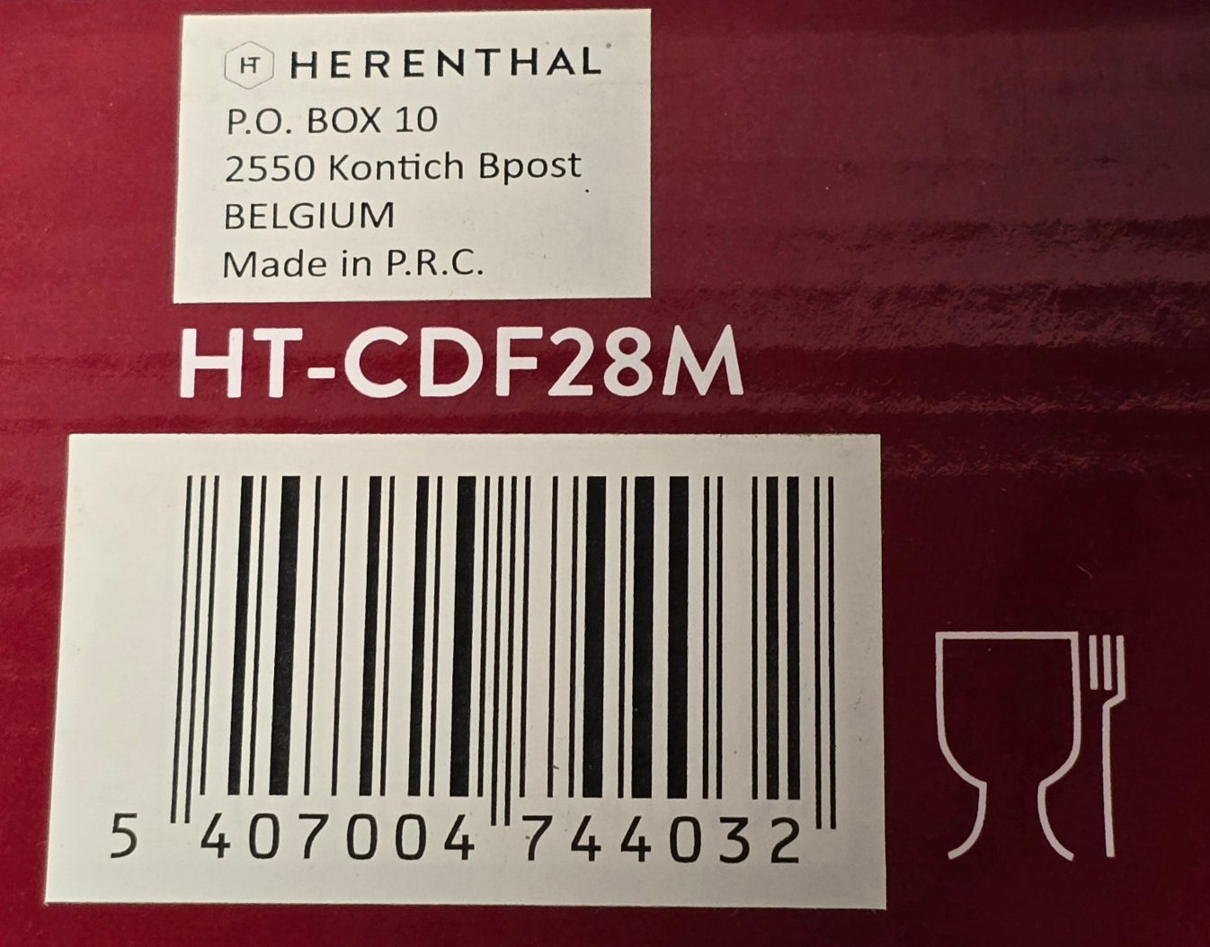 Herenthal Doppel Grillpfanne Ø 28 cm Marmorbeschichtung mit Antihaftschicht
