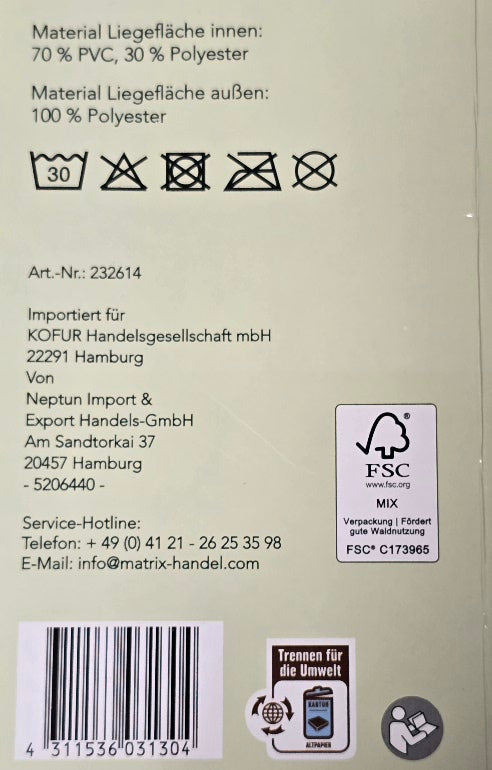 Hunde Relax Liege 76 x 61 x 18 cm