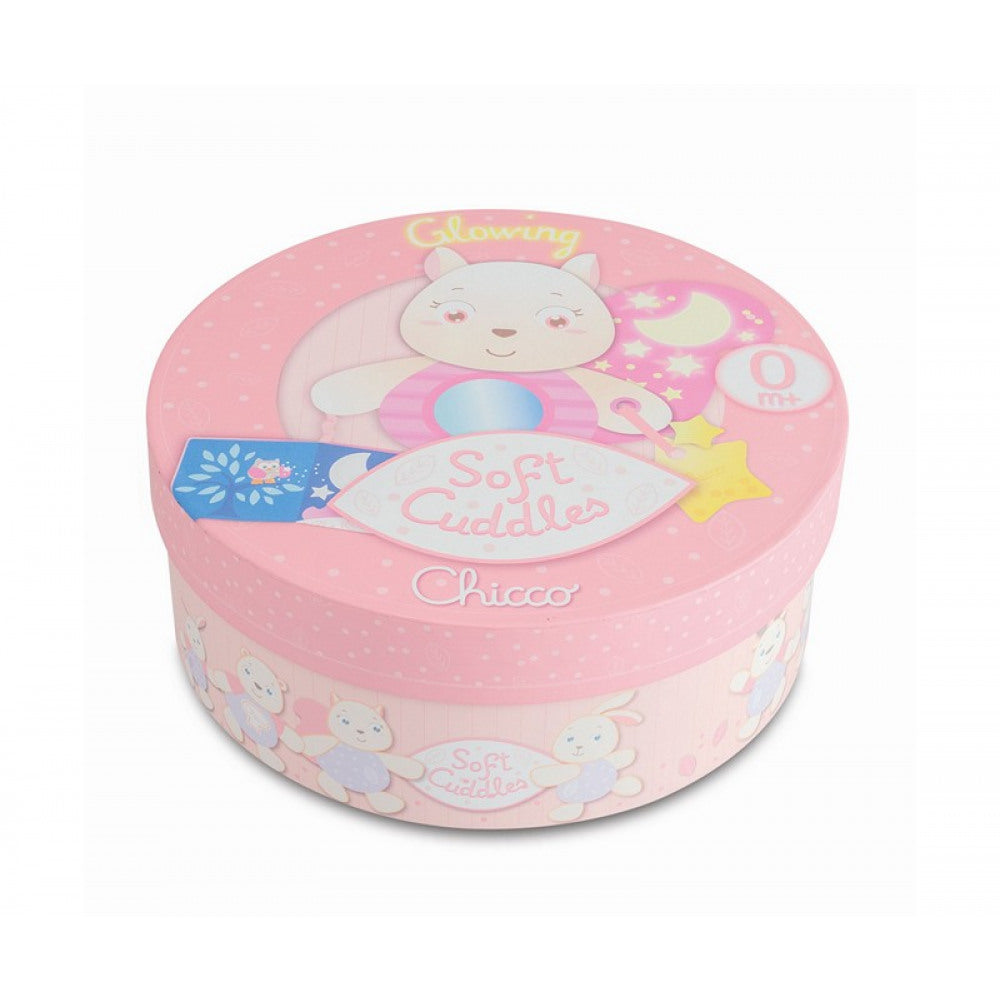 Chicco Soft Cuddles leuchtendes Eichhörnchen 20x20 cm (A)