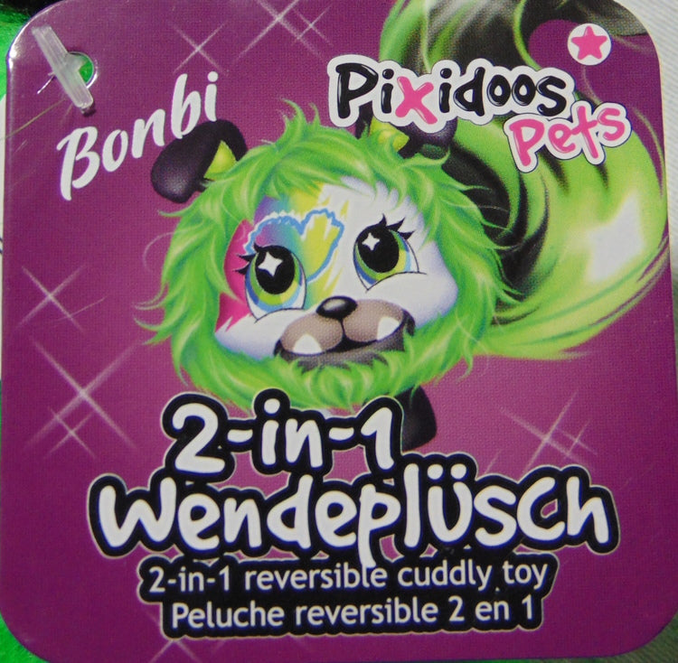 Nici Bonbi Pixidoos Pets 2 in 1 Wendeplüsch Nanbi, Sunbi, Bonbi oder pinbi
