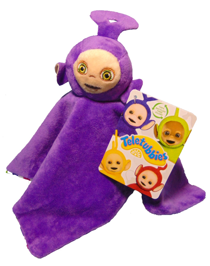 Teletubbies Schmusetuch, Knuddeltuch, Tinky-Winky Dipsy La-La und Po ca. 27x27 cm
