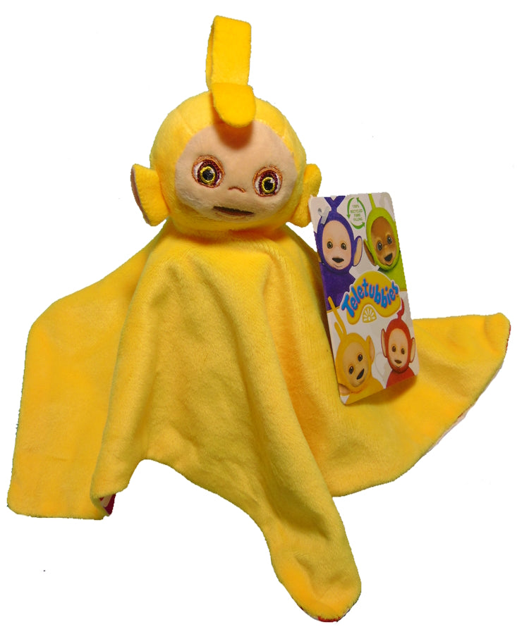 Teletubbies Schmusetuch, Knuddeltuch, Tinky-Winky Dipsy La-La und Po ca. 27x27 cm
