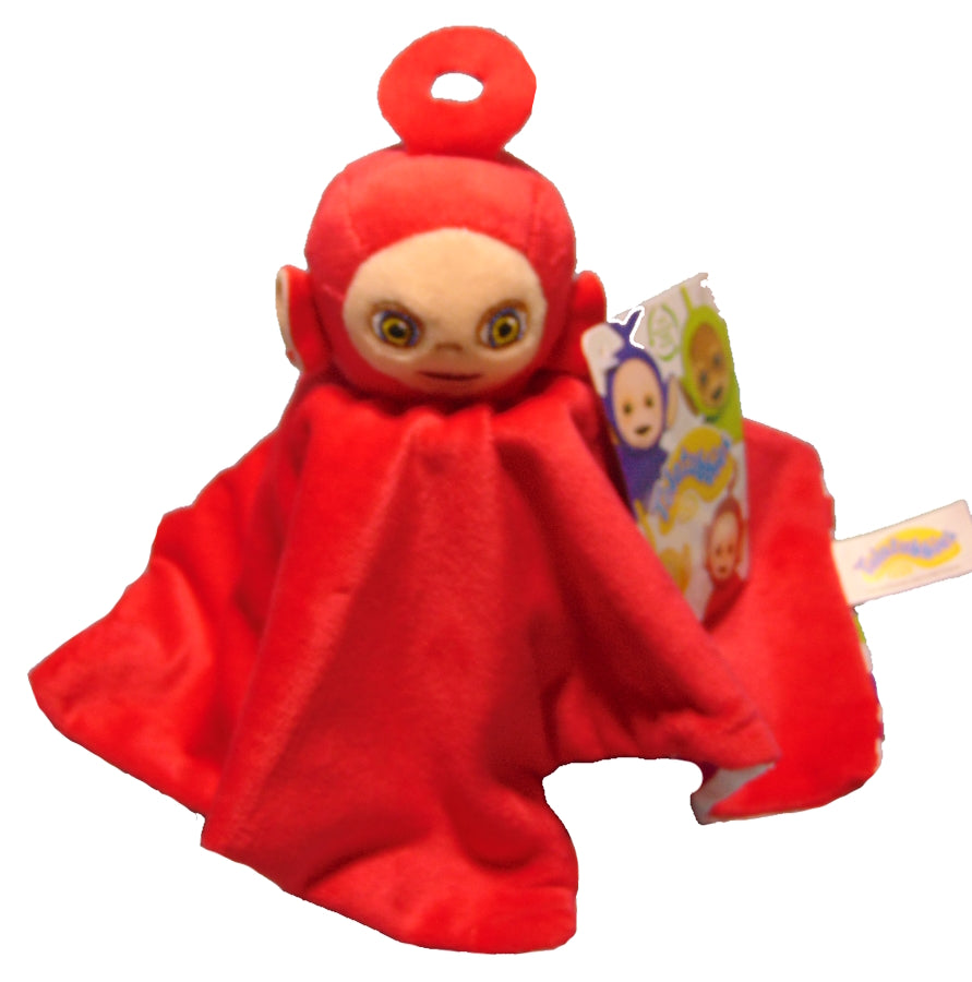 Teletubbies Schmusetuch, Knuddeltuch, Tinky-Winky Dipsy La-La und Po ca. 27x27 cm