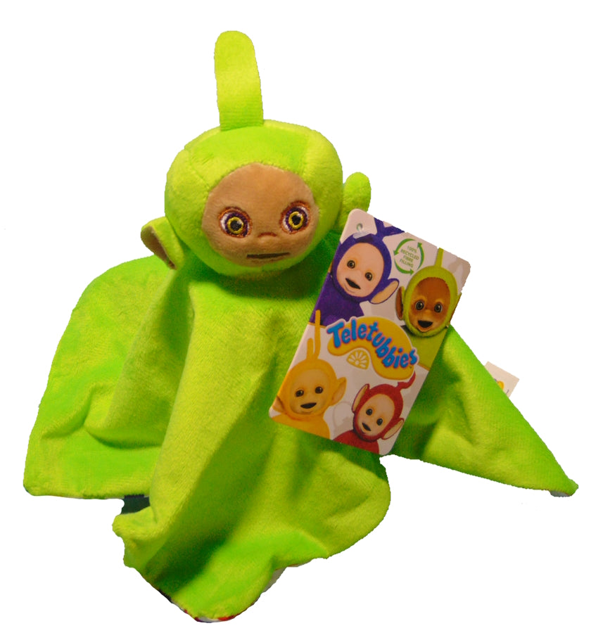 Teletubbies Schmusetuch, Knuddeltuch, Tinky-Winky Dipsy La-La und Po ca. 27x27 cm