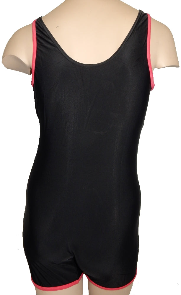 Reebok Damen Womans Core Swimsuite Badeanzug schwarz/pink M, XL, 2XL NEU (A)