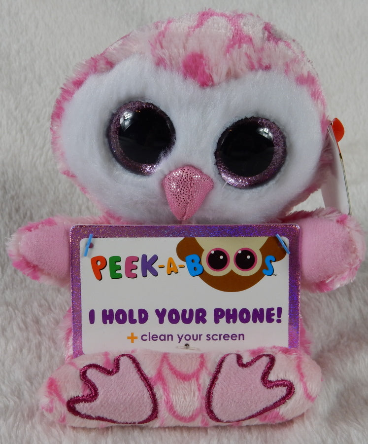 TY PEEK-A-BOOS Glubschi Handy Halter 15 cm verschiedene Figuren