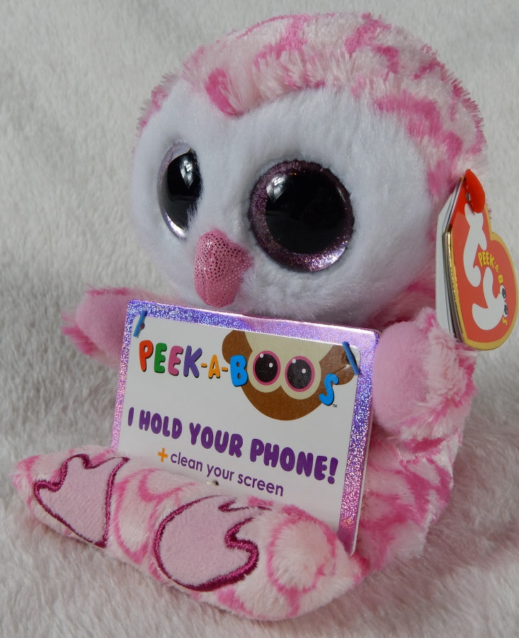 TY PEEK-A-BOOS Glubschi Handy Halter 15 cm verschiedene Figuren