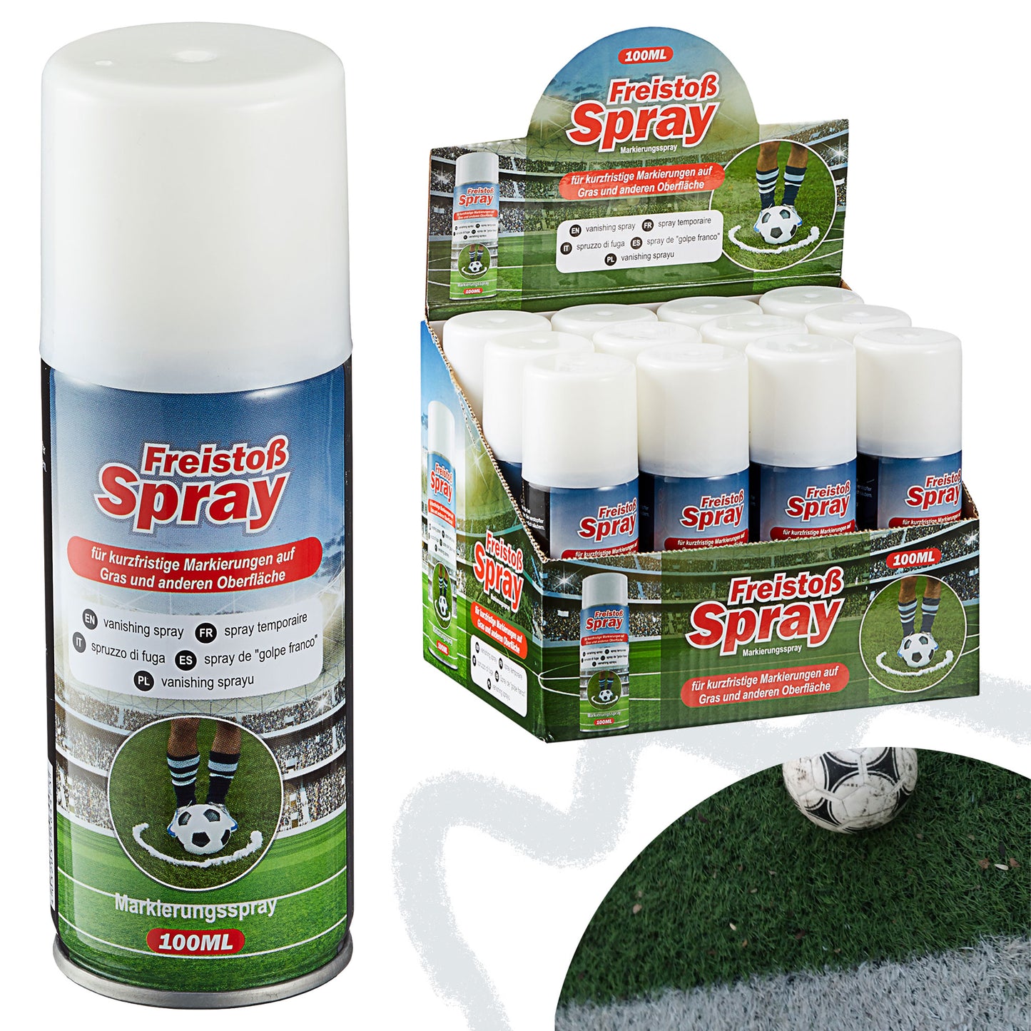 3x 100ml Freistoß Spray (A)
