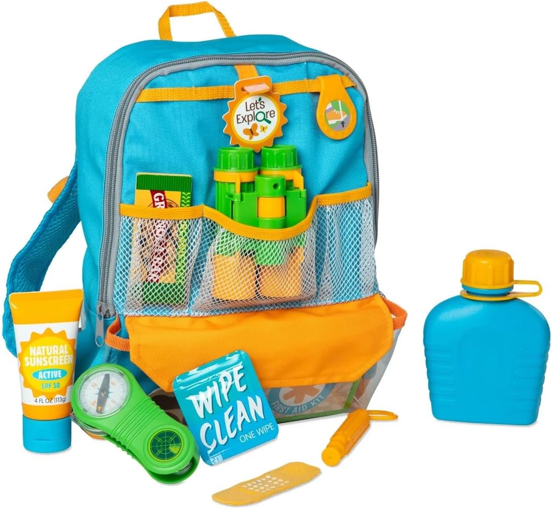 Melissa & Doug | Let's Explore Wander-Spielset, Vorspiel, ab 3 Jahren, Geschenk für Jungen oder Mädchen