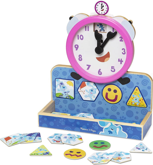 Melissa & Doug 33014, Tickety Tock, magnetische Uhr aus Holz