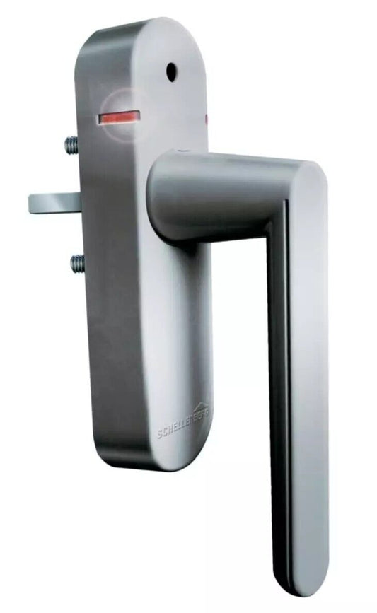 SCHELLENBERG Sicherheits Fenster- Balkongriff Alarmsystem 115dB VdS geprüft 37mm