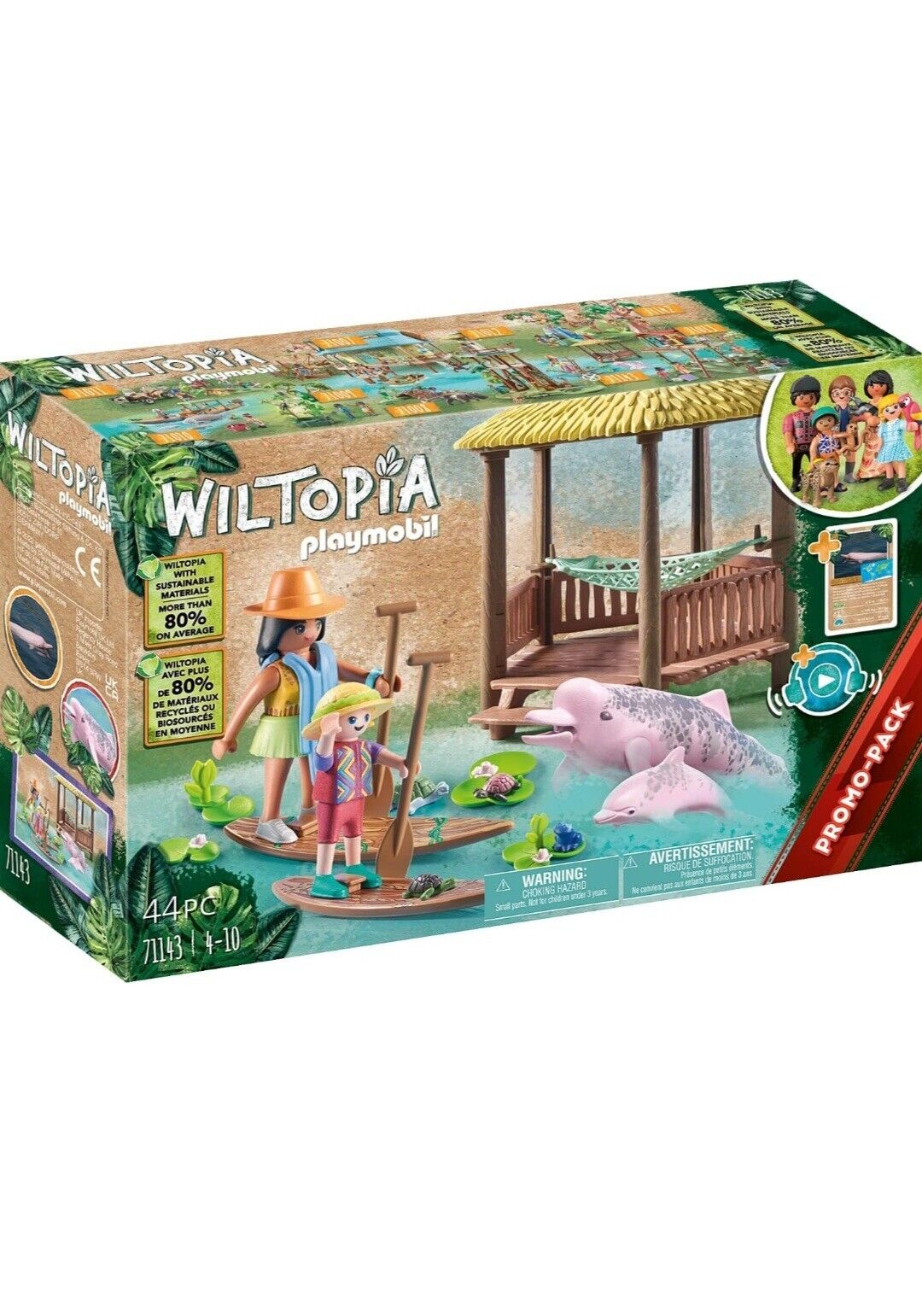 Playmobil Wiltopia - Paddeltour mit den Flussdelfinen 71143