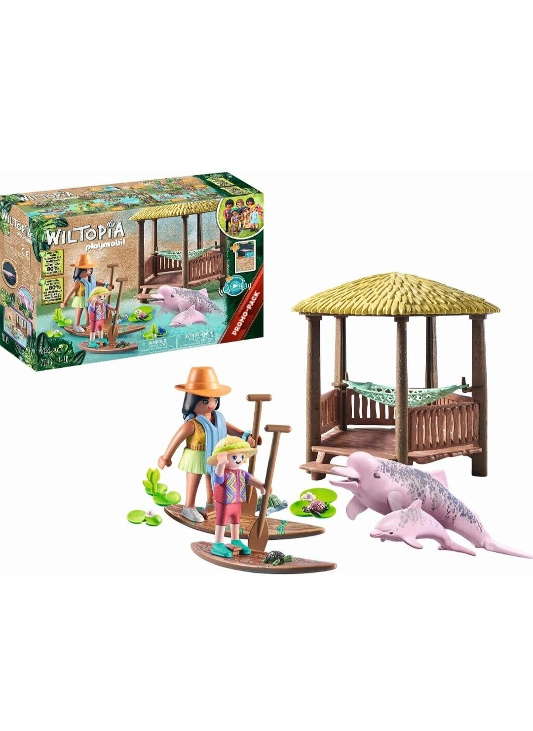 Playmobil Wiltopia - Paddeltour mit den Flussdelfinen 71143