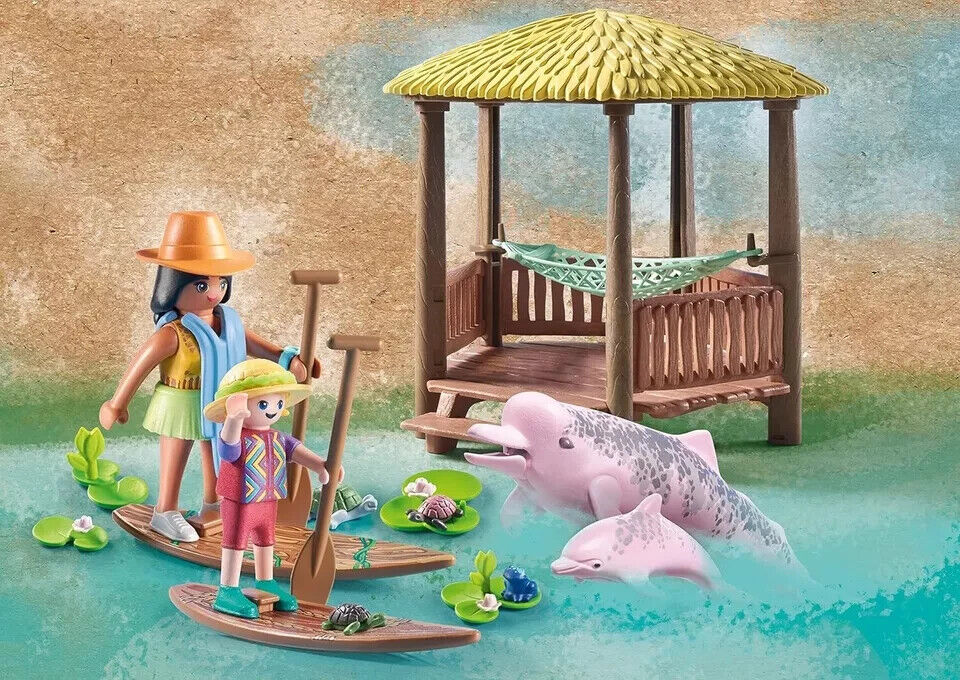 Playmobil Wiltopia - Paddeltour mit den Flussdelfinen 71143