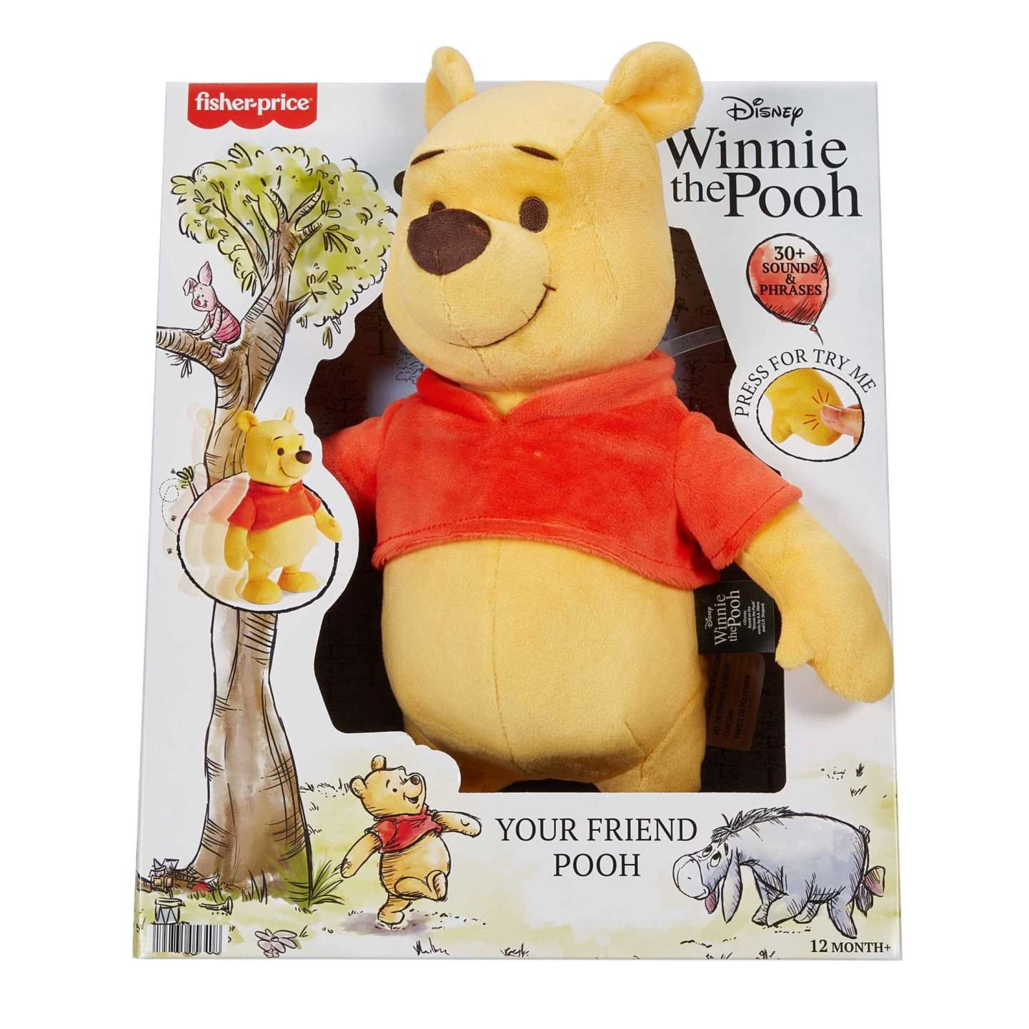 Fisher Price Winnie the Pooh Funktionsplüsch ca. 30cm NEU (A)