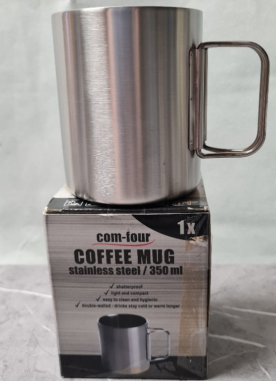 Kaffeebecher Edelstahl 350 ml (A)