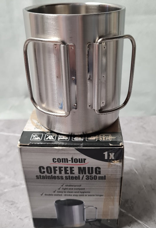 Kaffeebecher Edelstahl 350 ml (A)