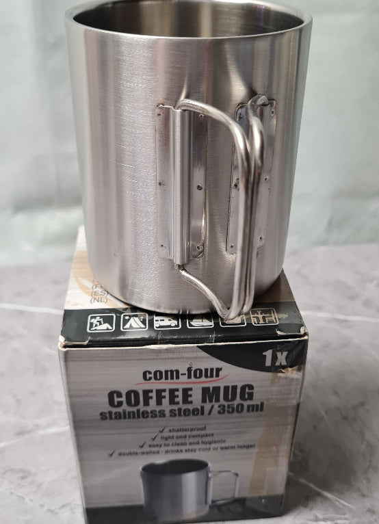 Kaffeebecher Edelstahl 350 ml (A)