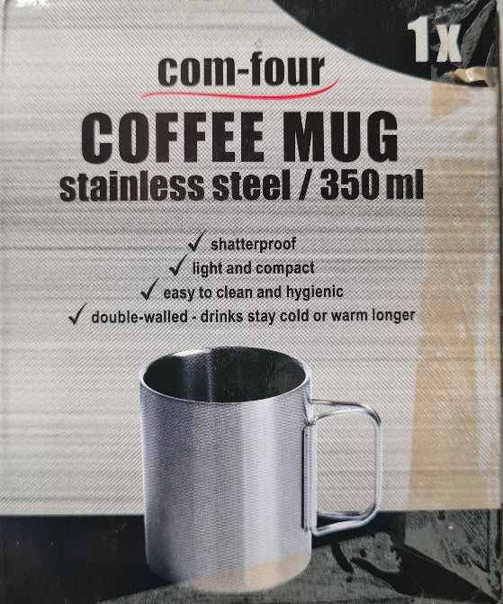 Kaffeebecher Edelstahl 350 ml (A)