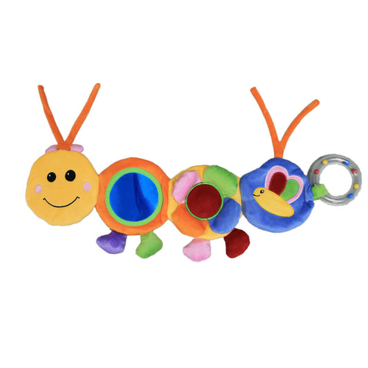 Sunkid Plüsch Raupe Baby Activity ca. 36 cm lang (A)