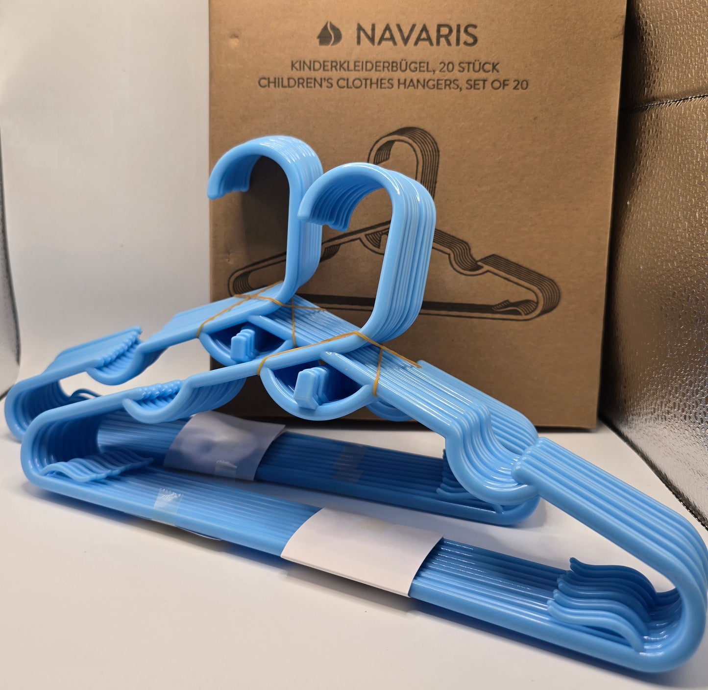 Navaris Kinderkleiderbügel 20 Stk