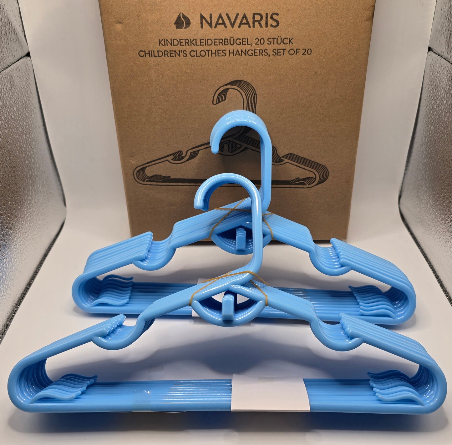 Navaris Kinderkleiderbügel 20 Stk